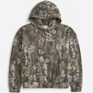 Hollister Men's Camouflage Hoodie “ Boxy Fit”